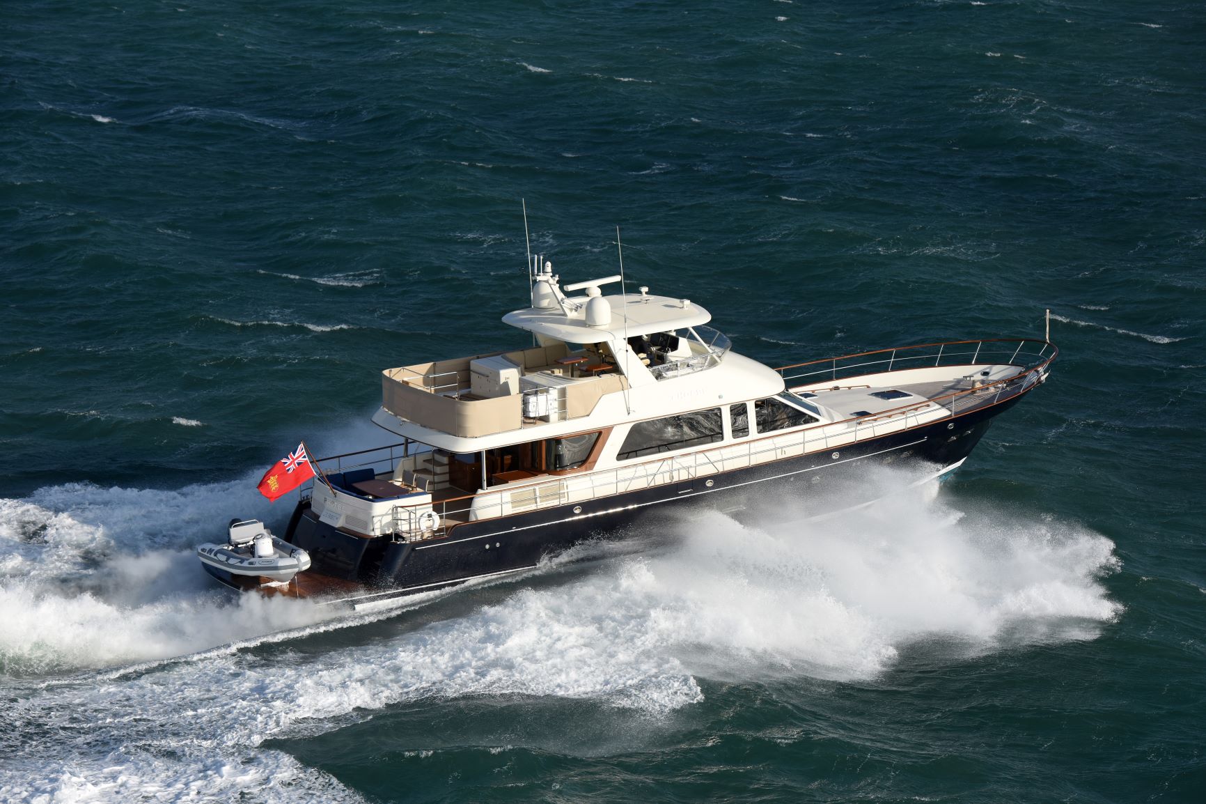 Model OS76 Sea-Trial in U.K